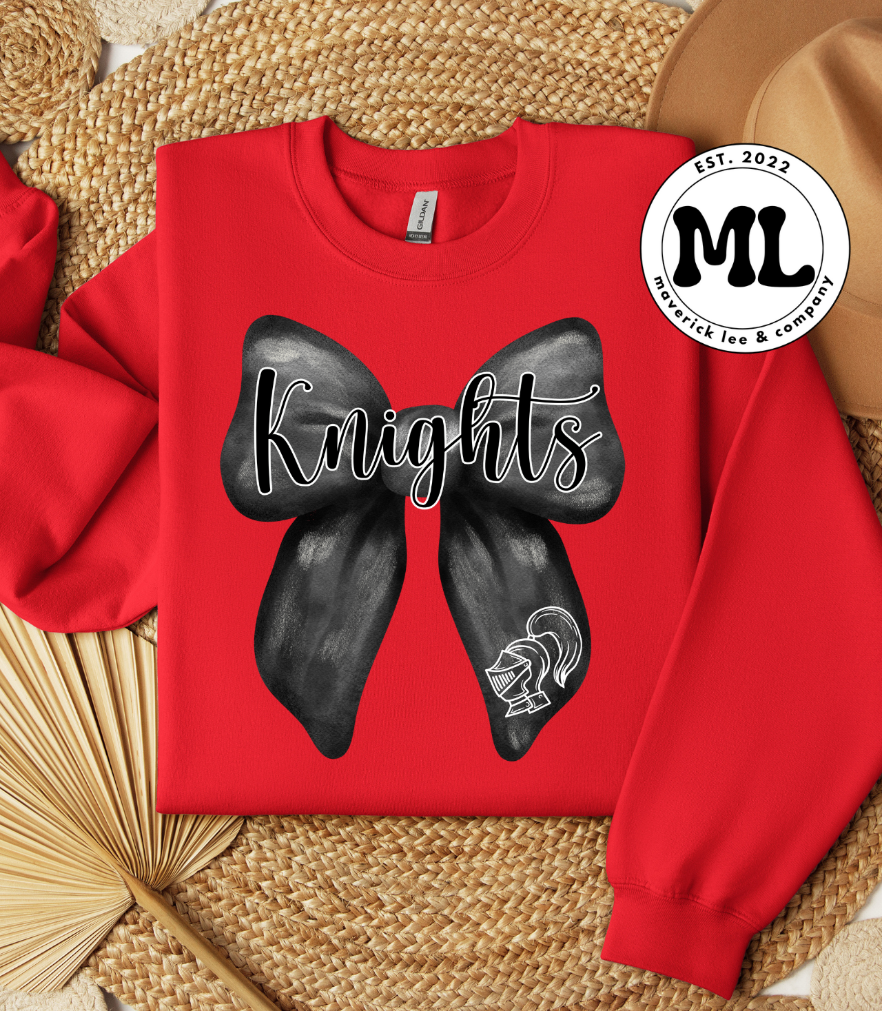 Knights Watercolor bow