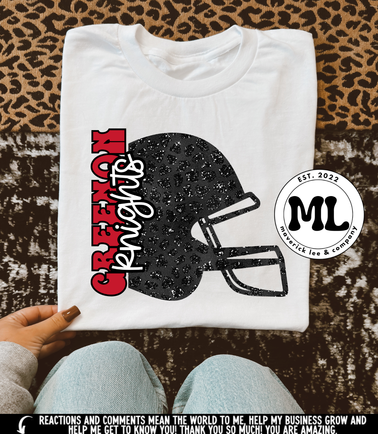Black cheetah Greenon football