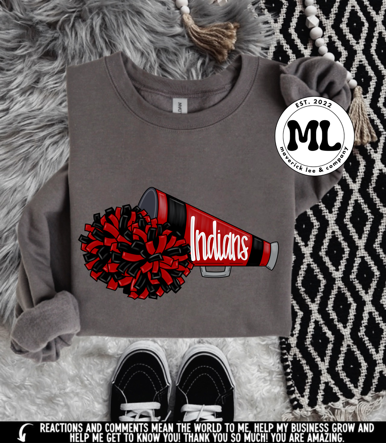 Indians cheer