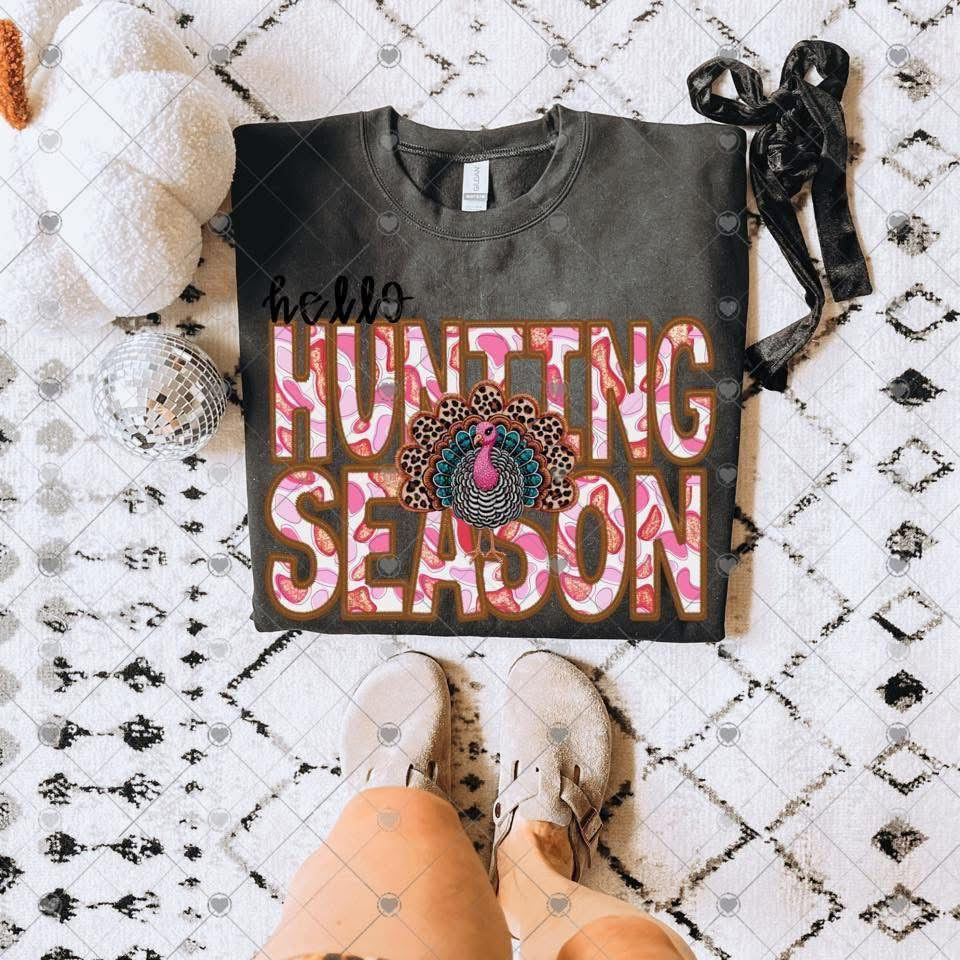 Pink hello hunting season