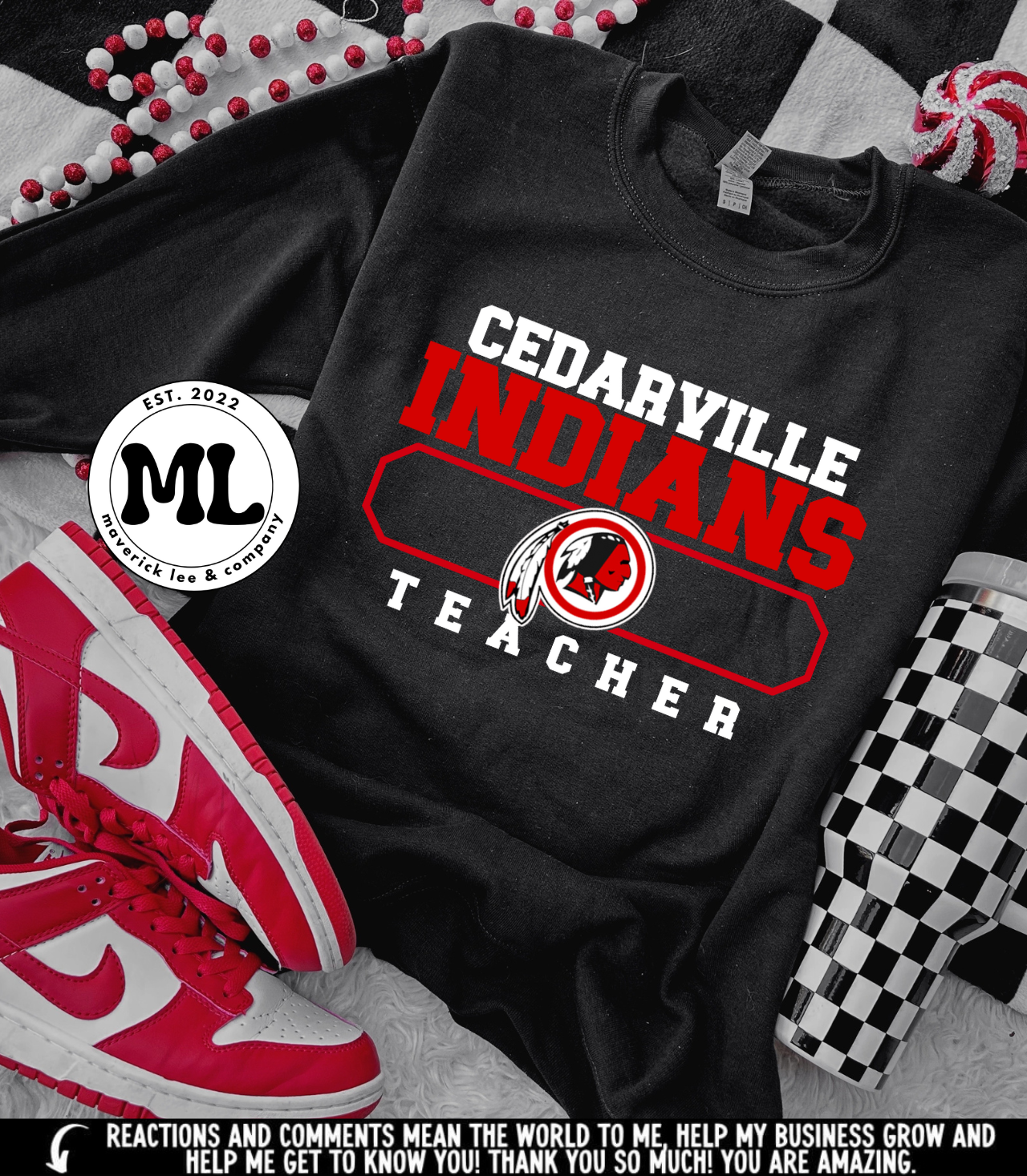 Cedarville Indians teacher