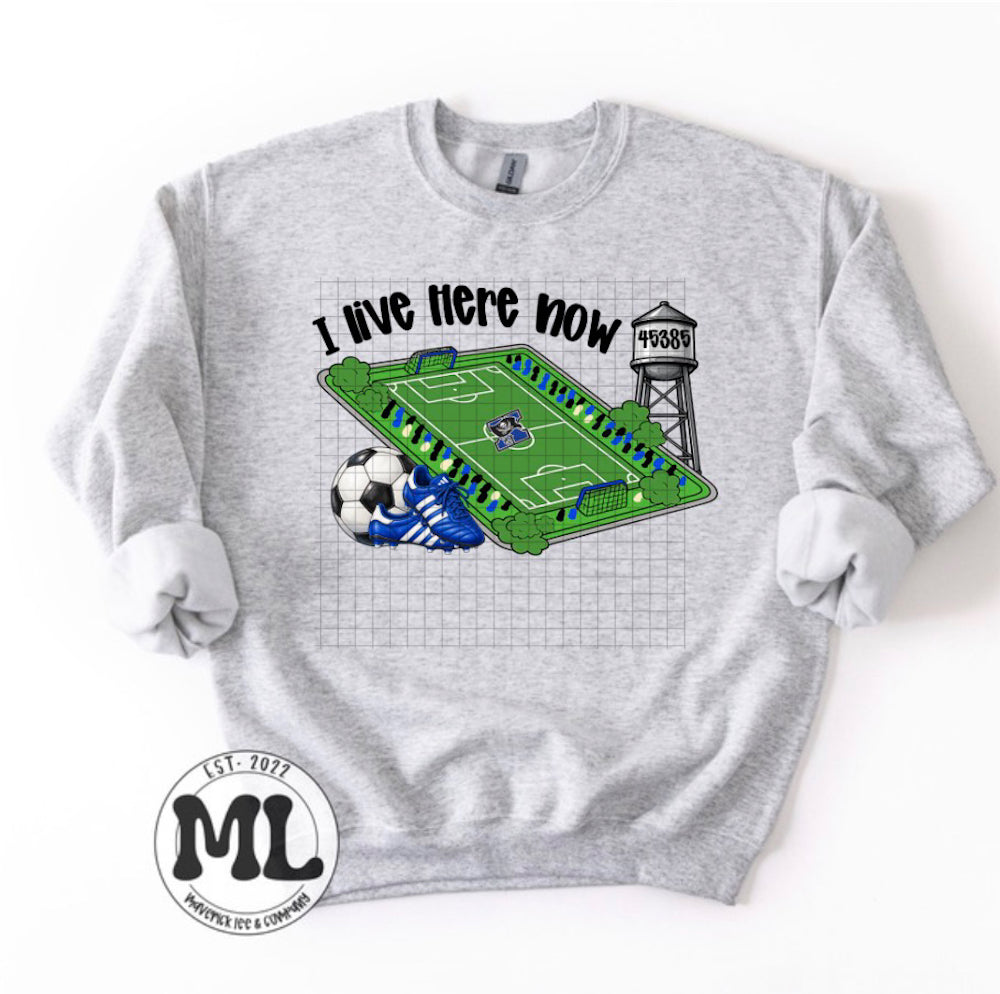 I live here now – soccer – Xenia
