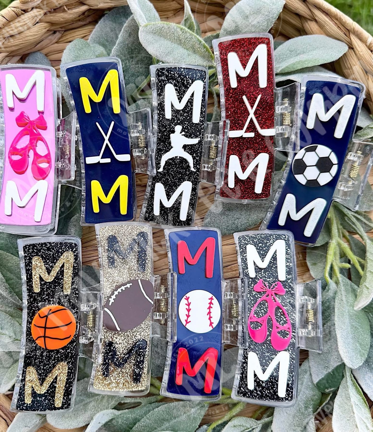 Vertical mom claw clip