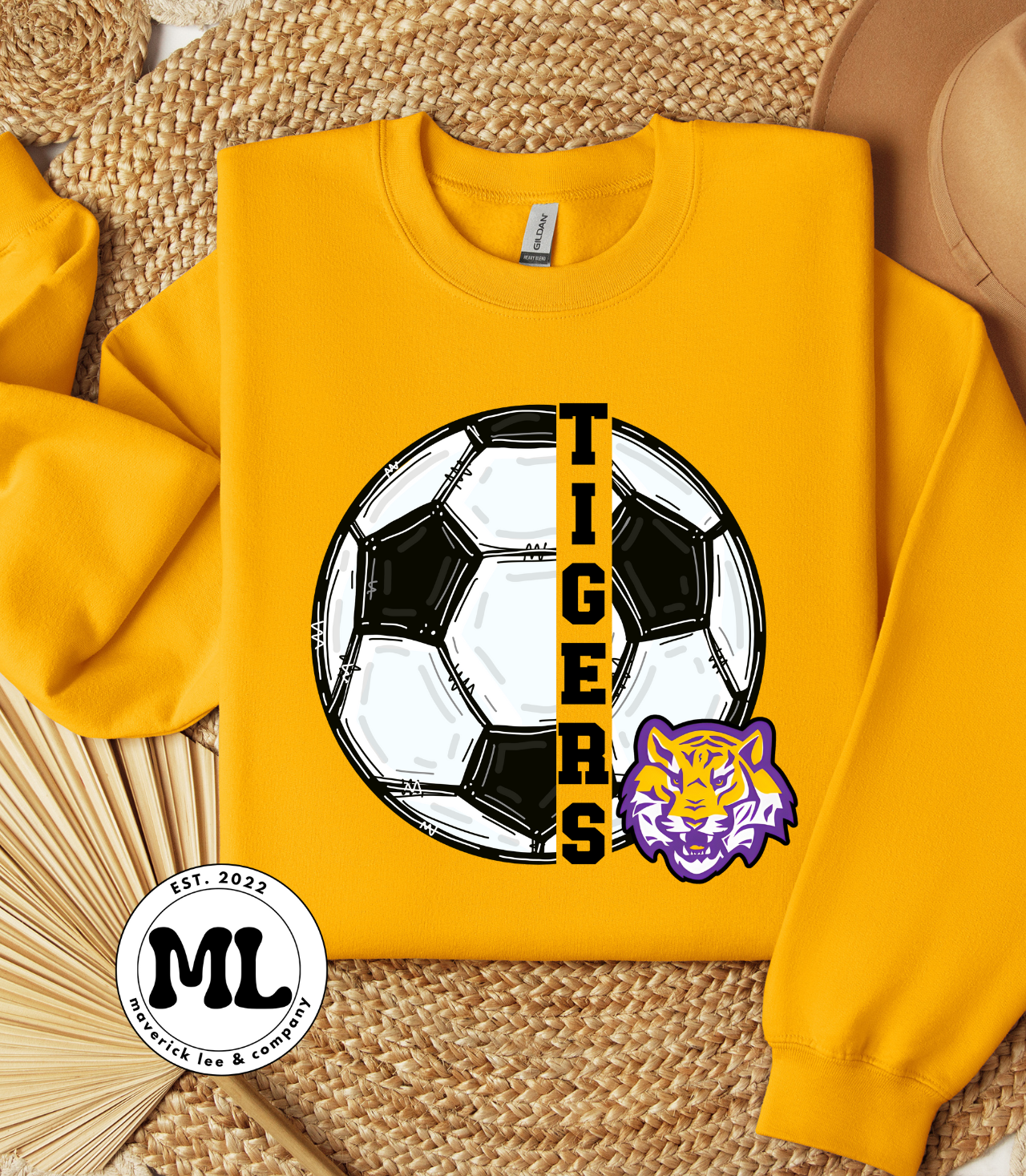 Tigers split soccer ball