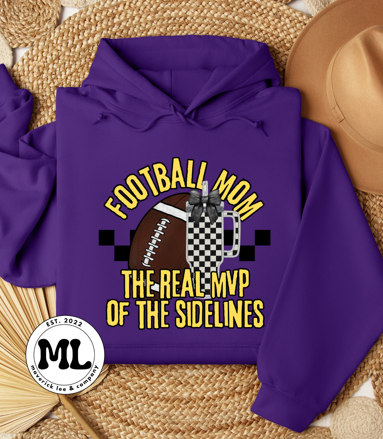 Yellow football mom