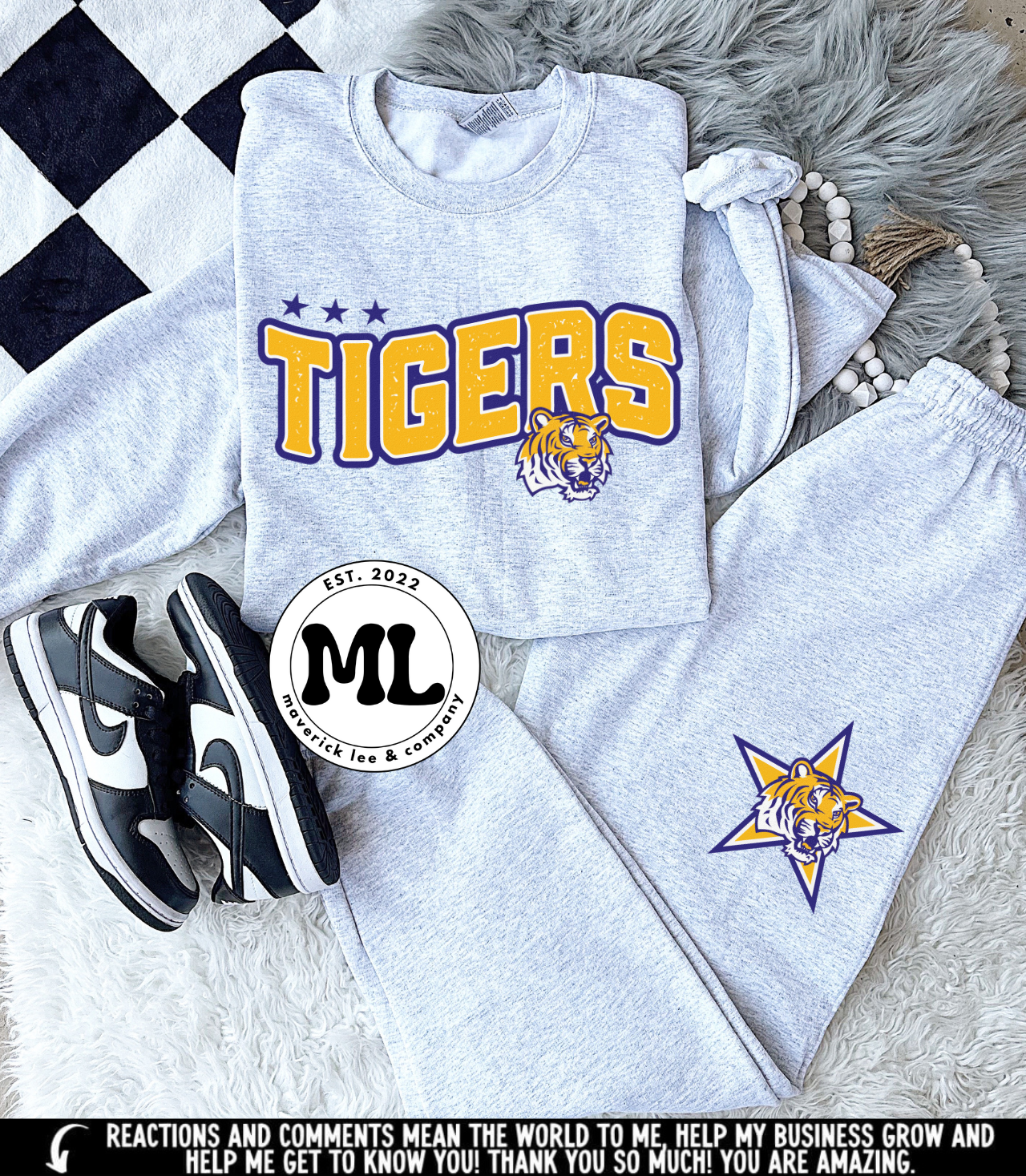 Tigers star jogger set