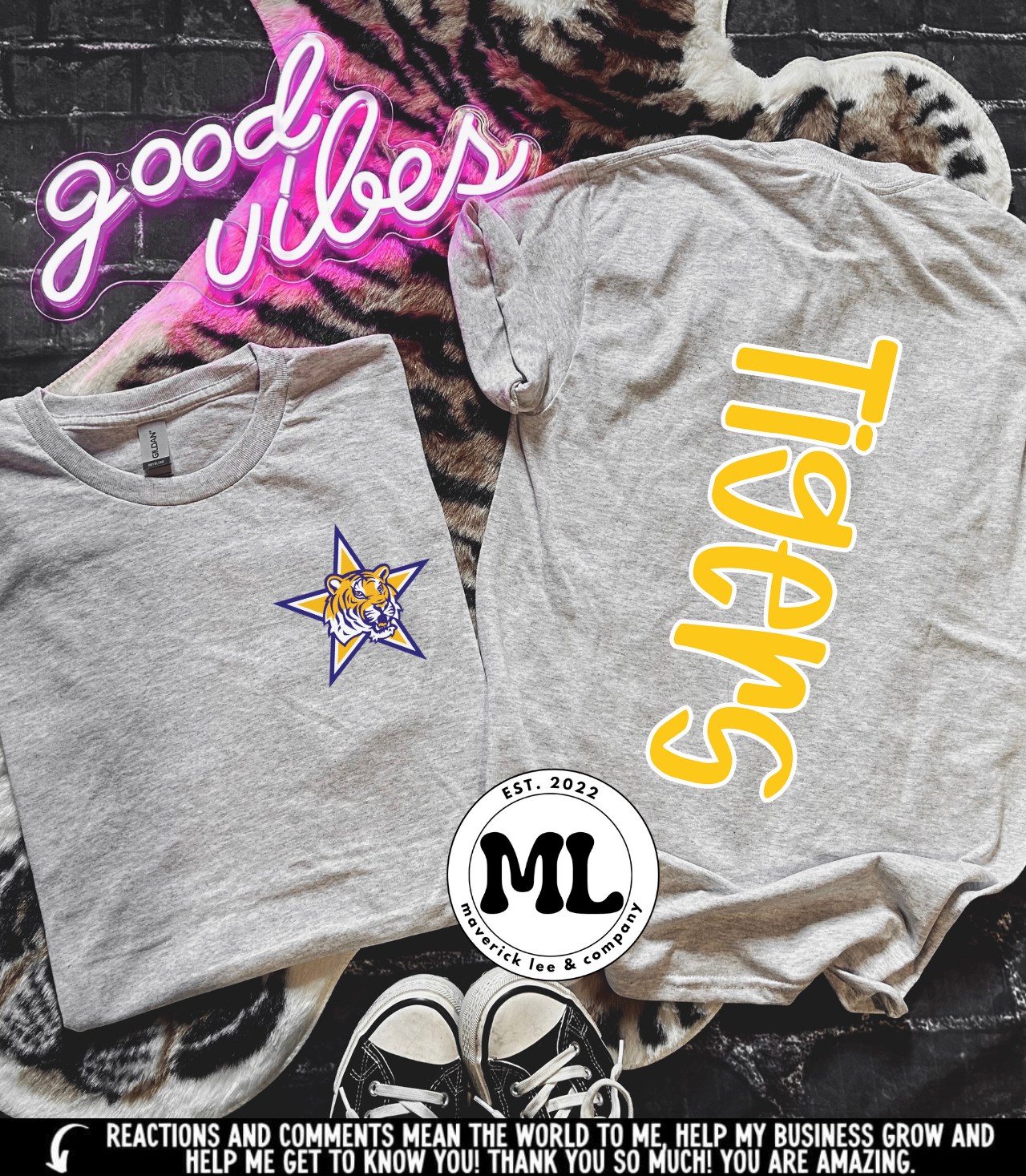 Tigers front and back – grace design
