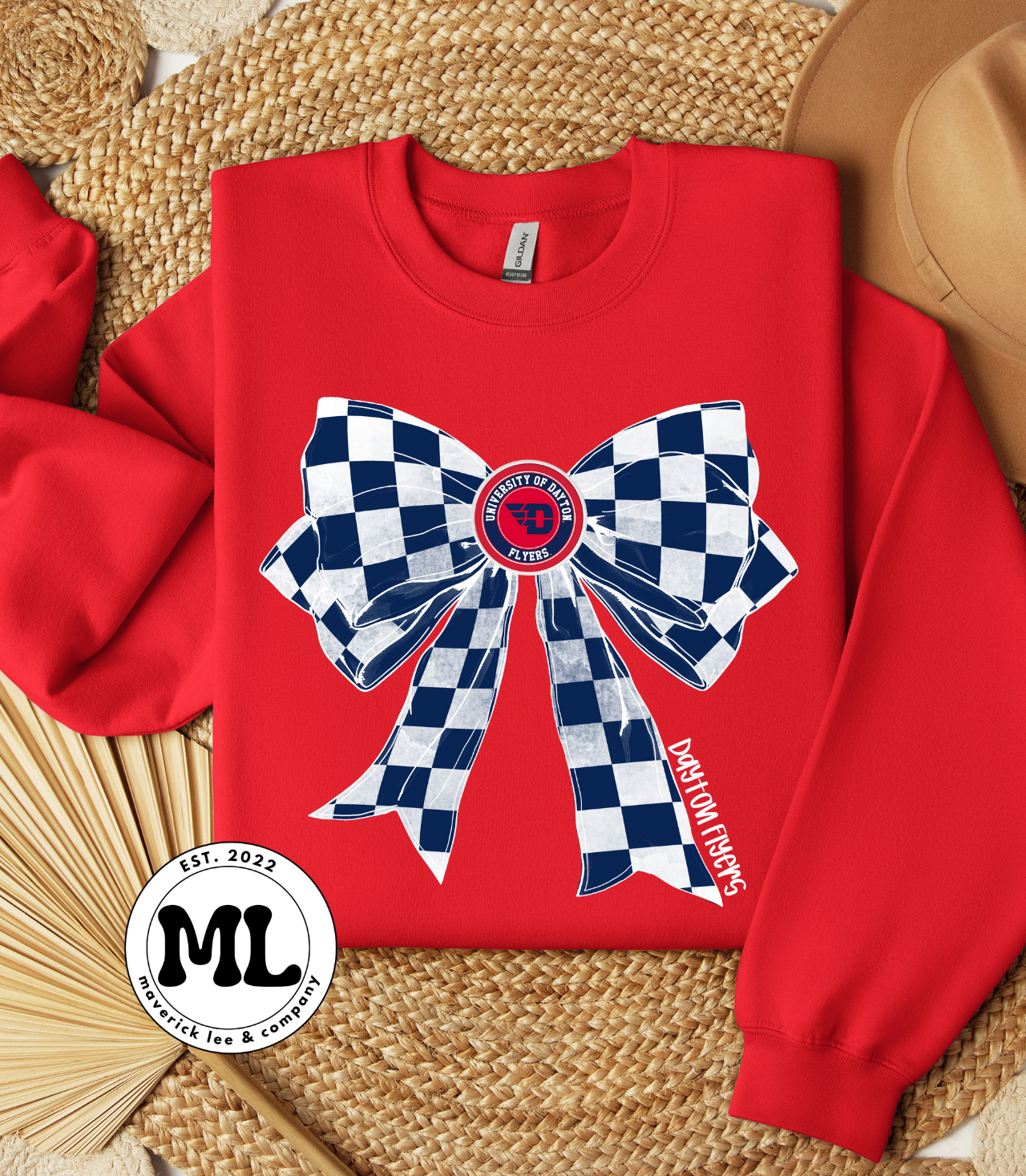 UD checkered bow