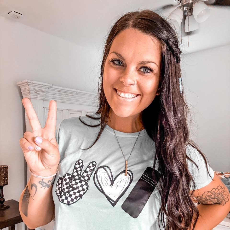 Peace love black label