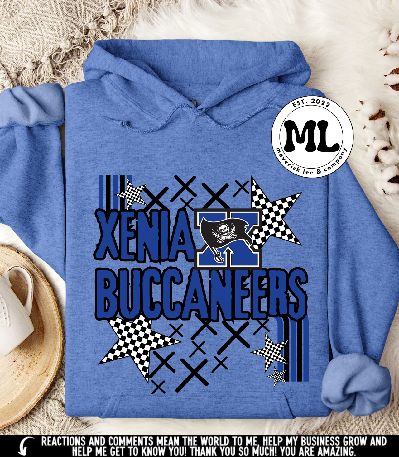 Xenia Buccaneers checkered star