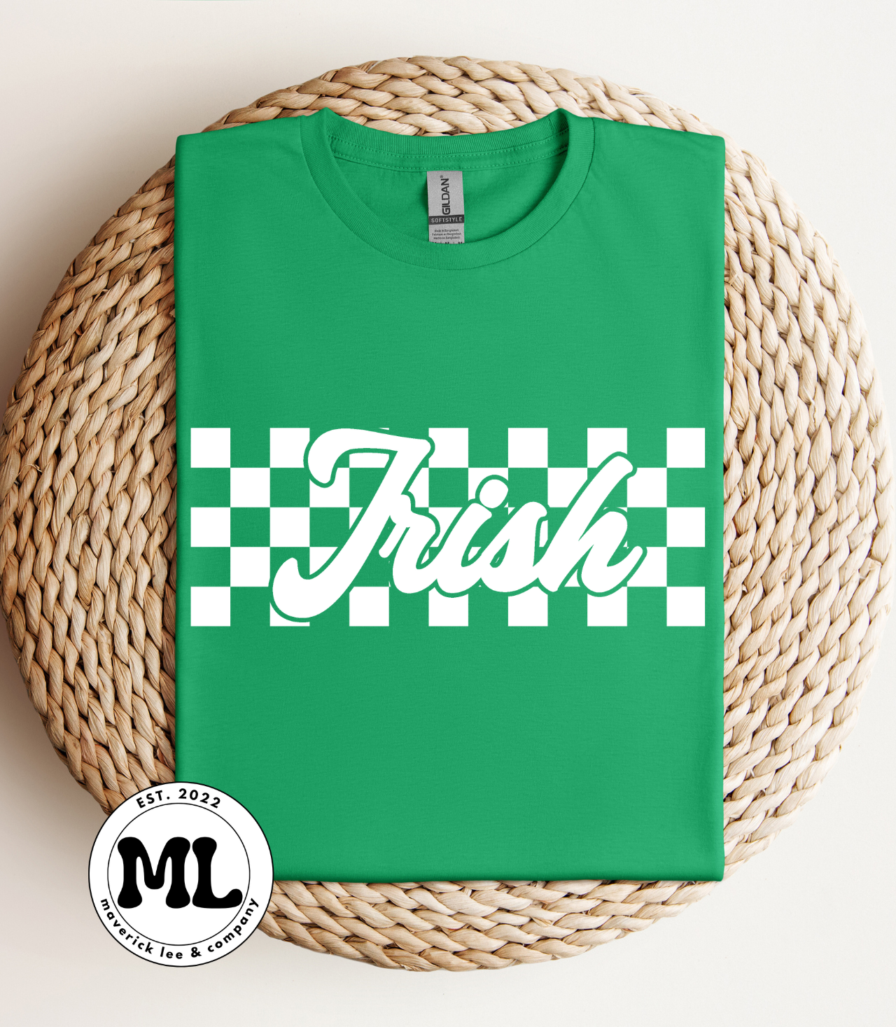 White checkered Irish