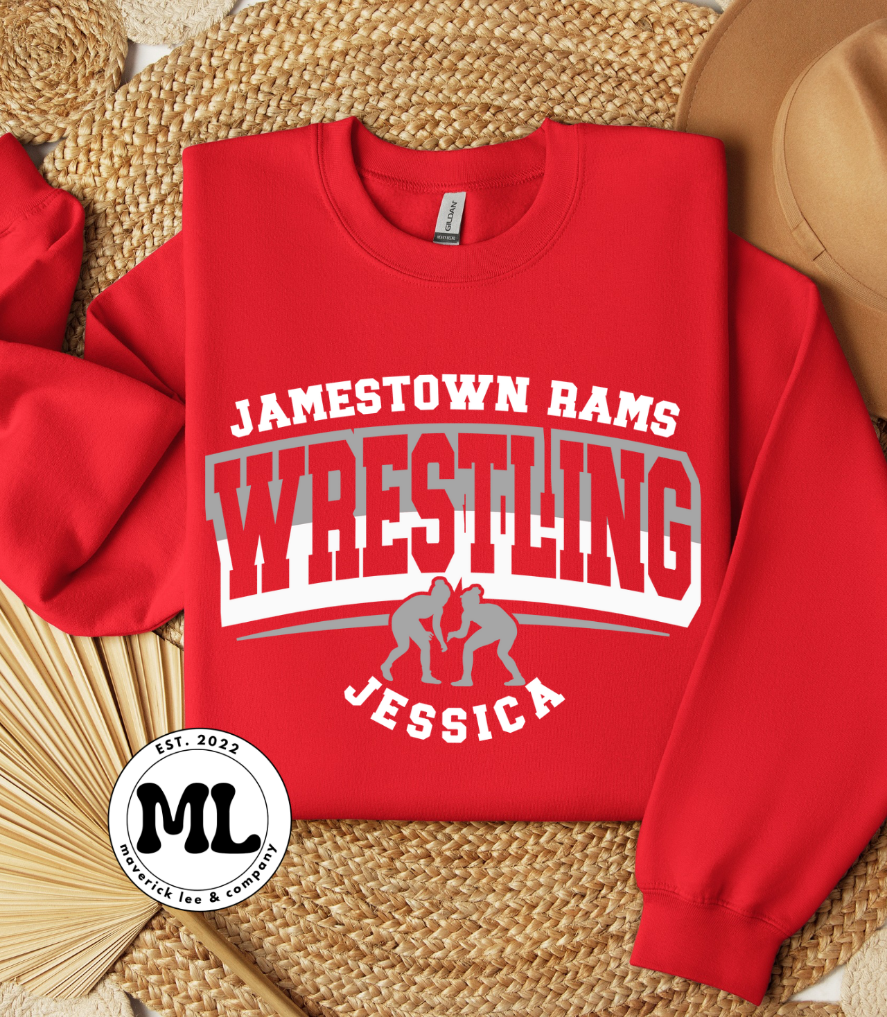 Custom Jamestown youth wrestling – Girls