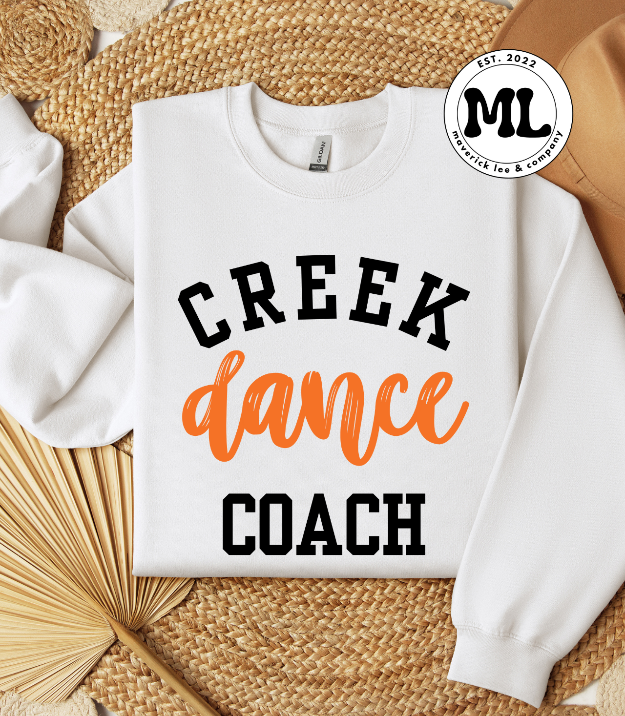 Creek Dance coach – black/orange