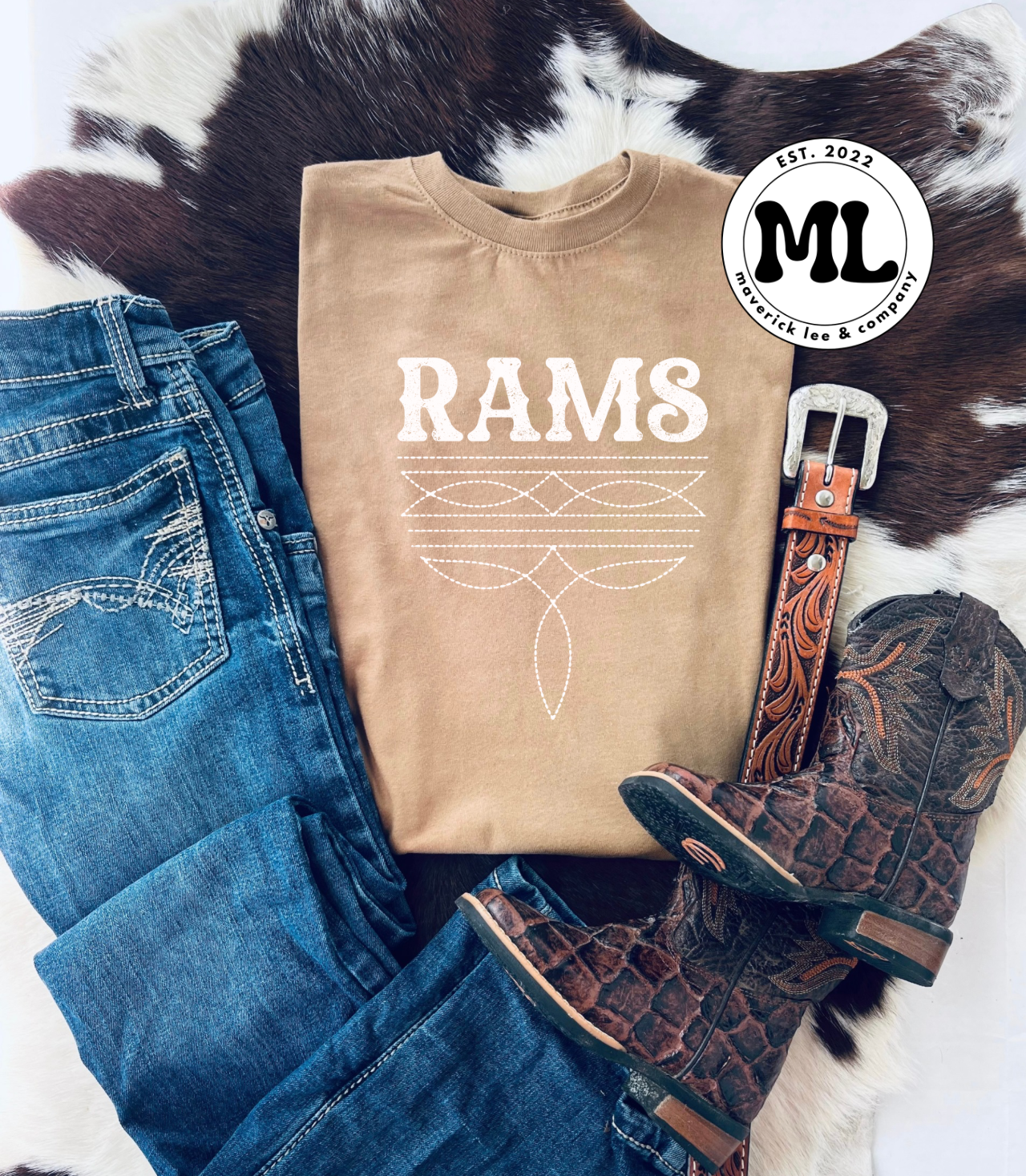 Custom boot stitch