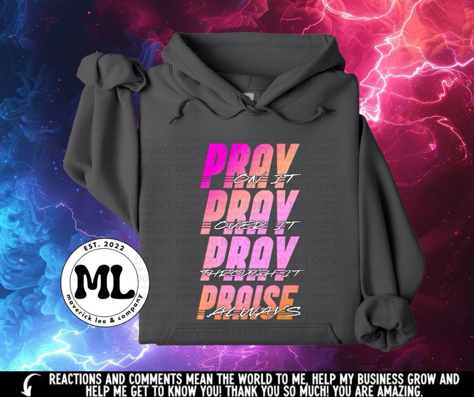 Pray on it - ombré