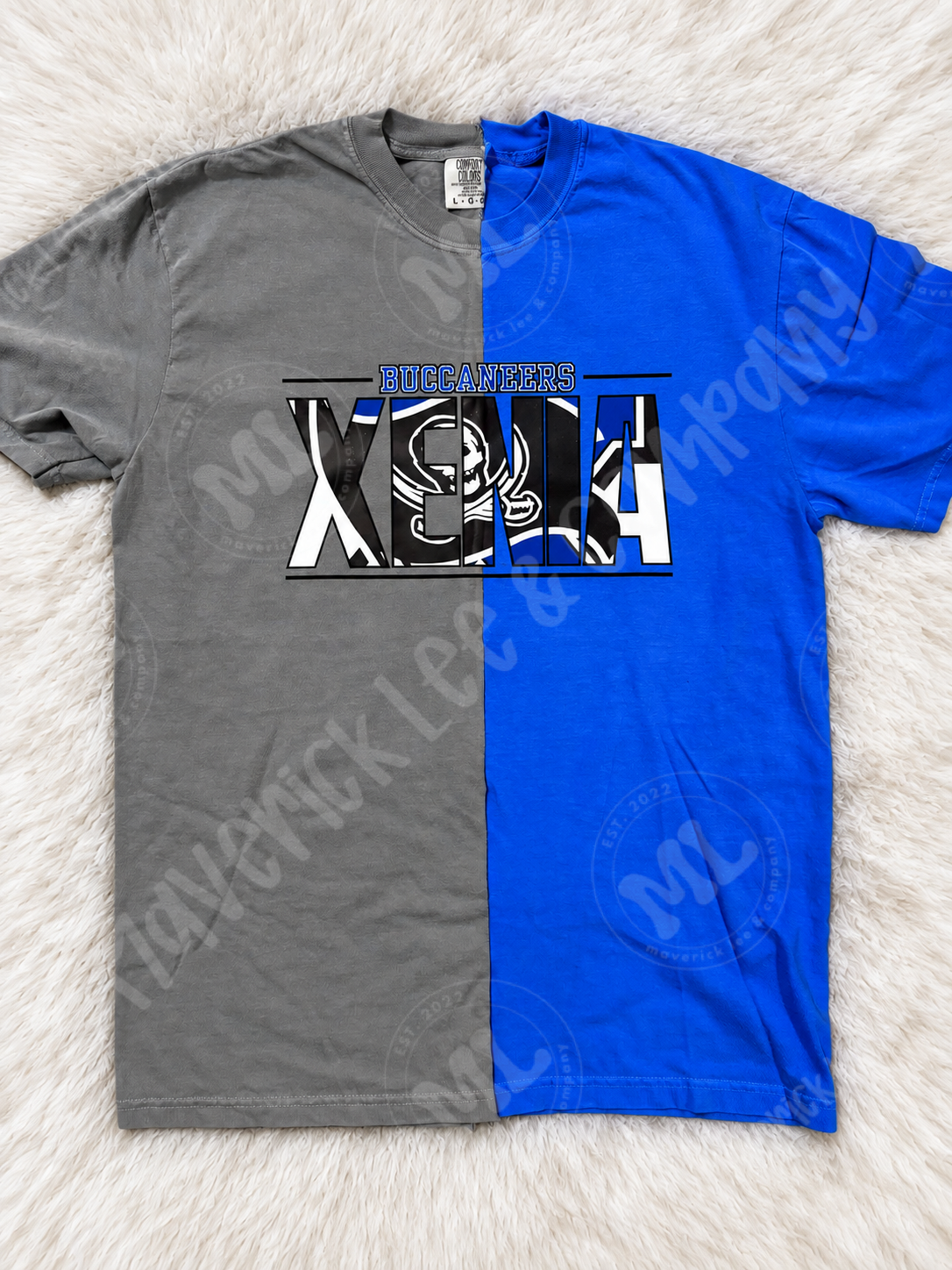 Large in stock Xenia split tee