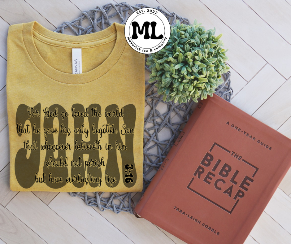 John 3:16 - transparent grey