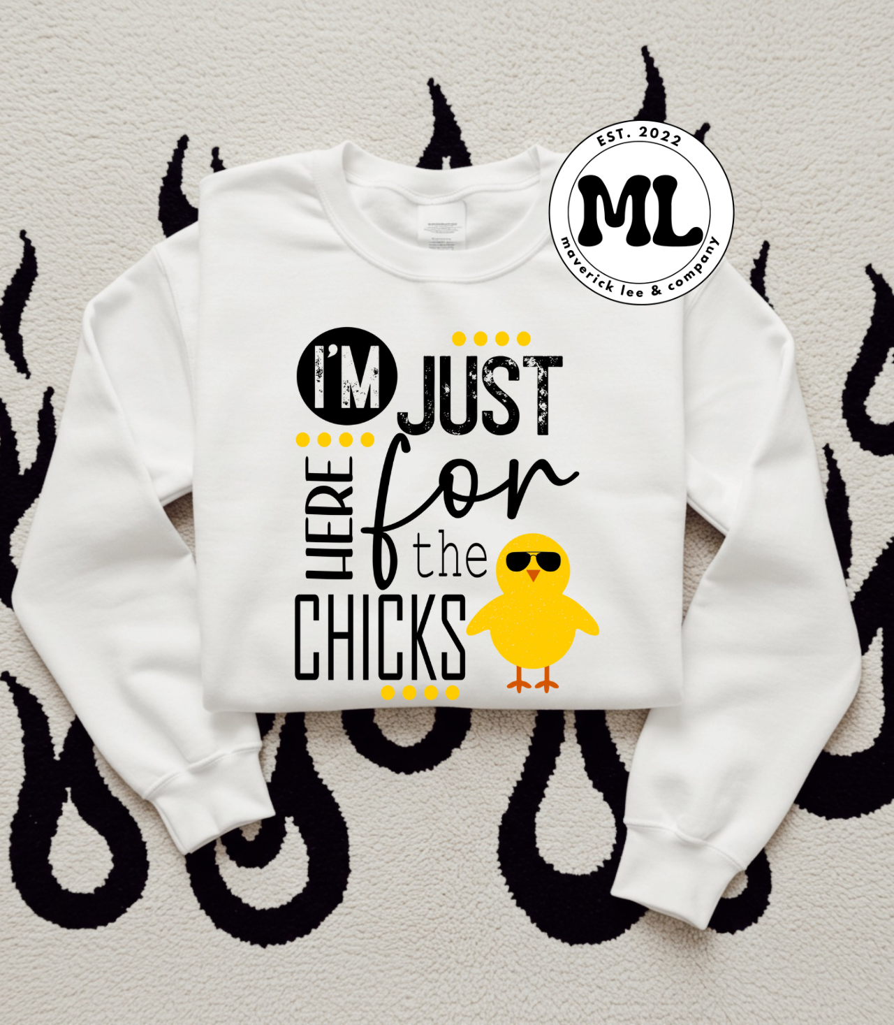Iām just here for the chicks