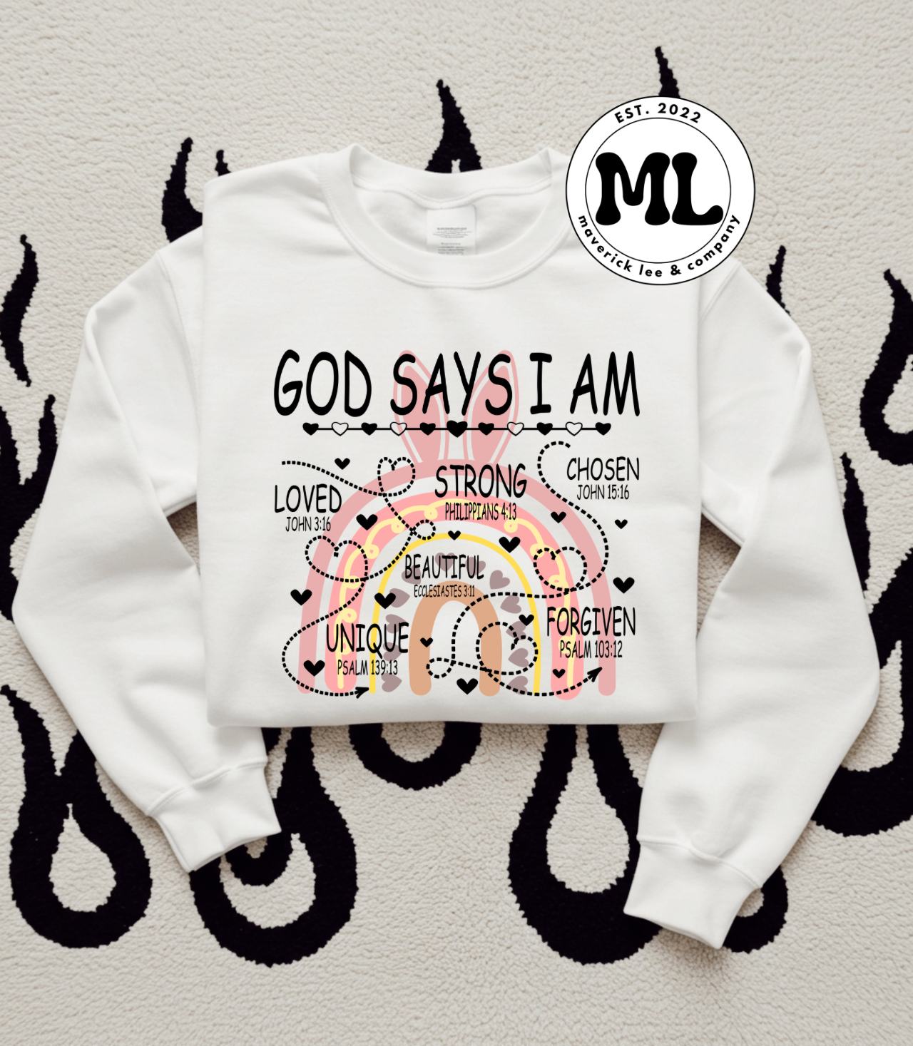 God says I am – bunny
