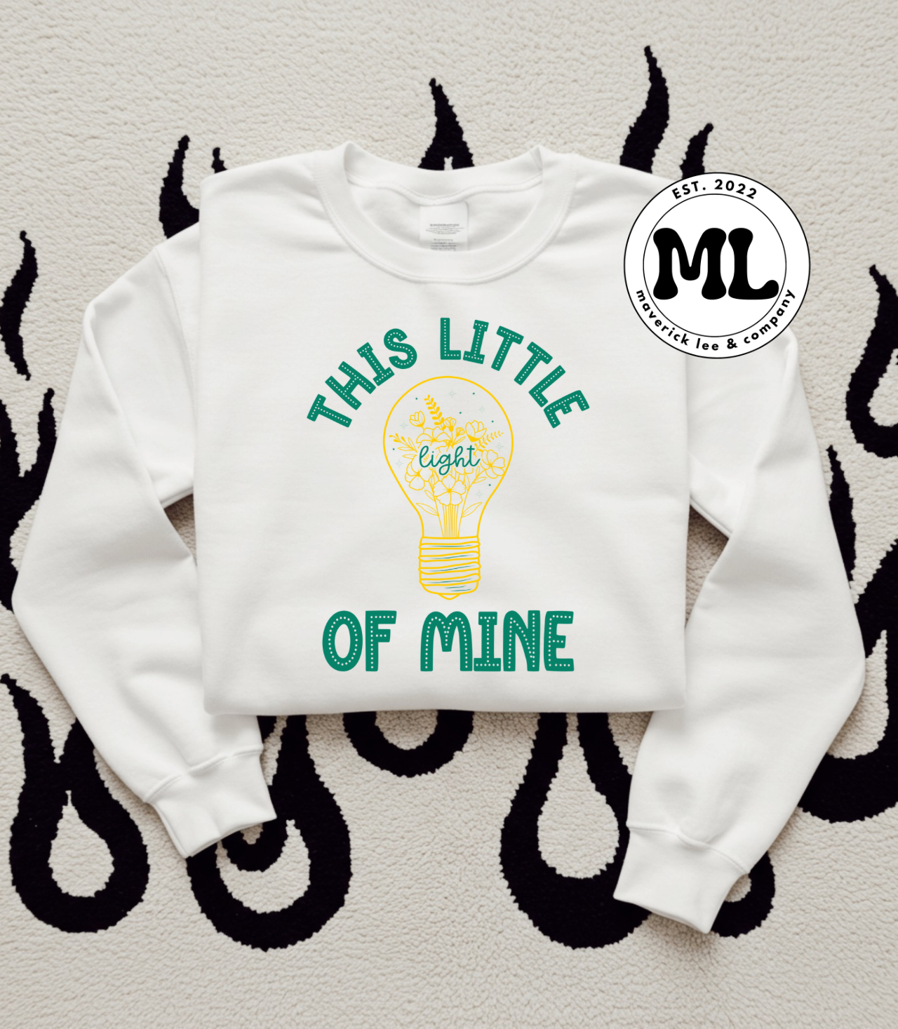 This little light of mine – teal