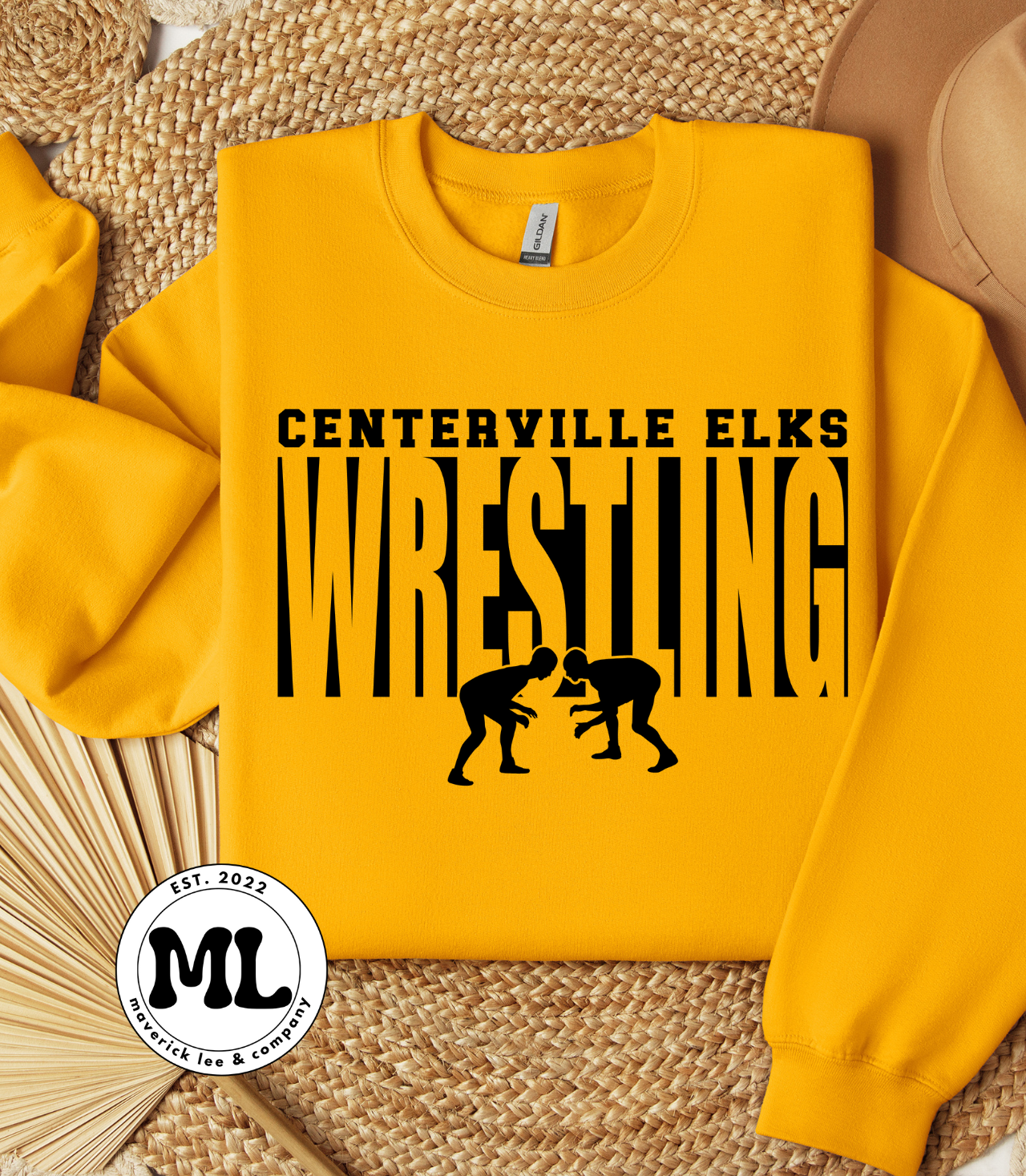 Centerville wrestling – tall letters