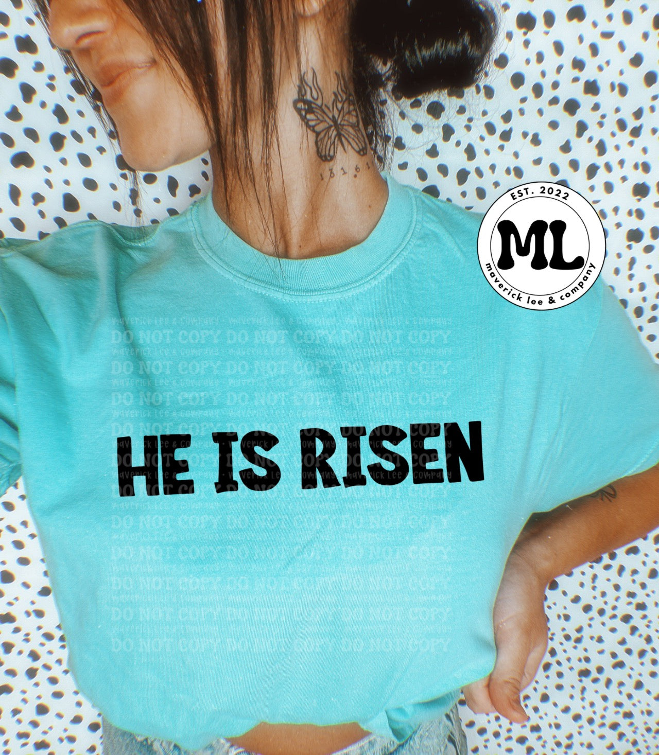 He is risen black bold