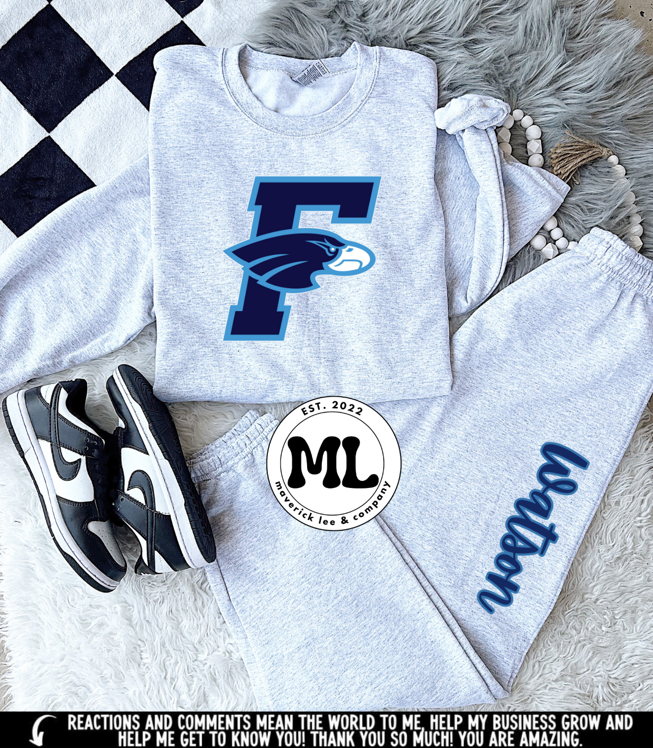 Fairborn Skyhawks jogger set