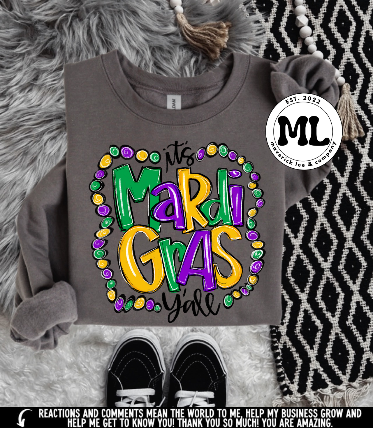 Mardi Gras beads