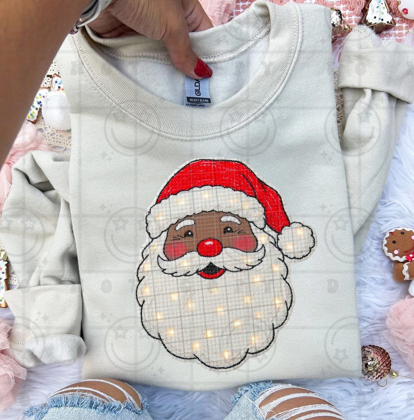Brown santa