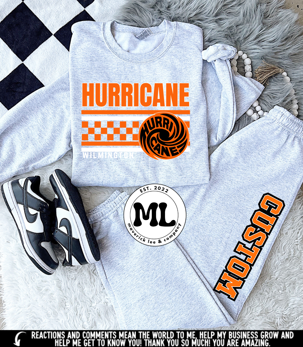 Wilmington hurricane jogger set