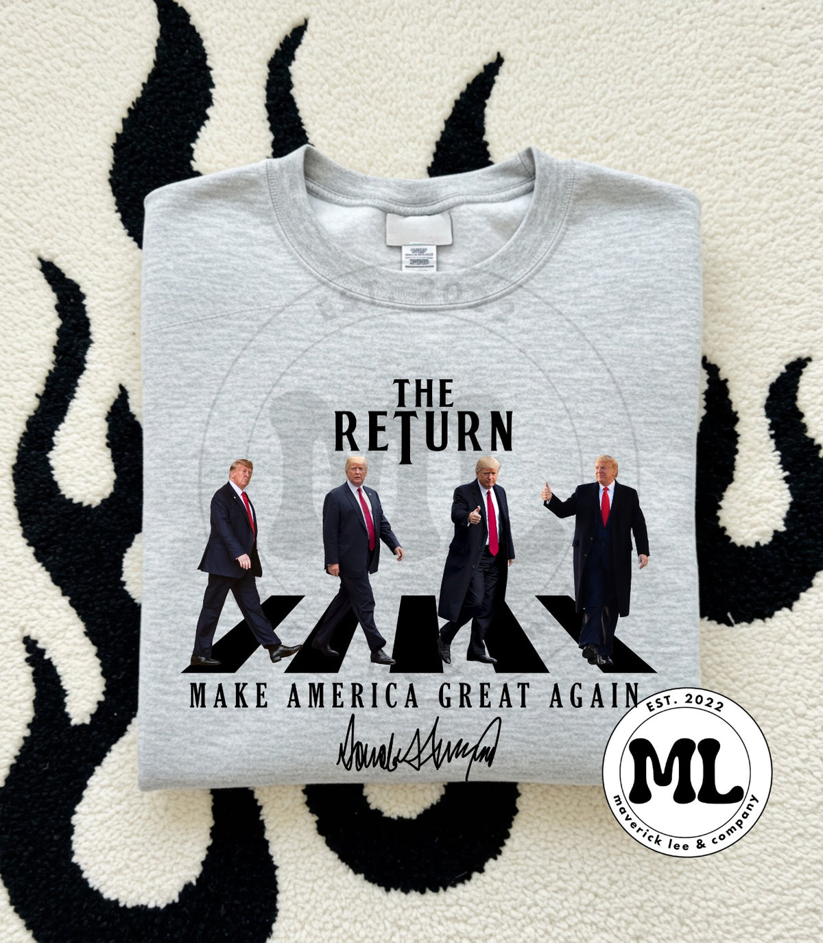 The return – black