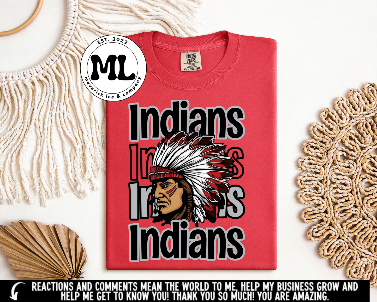 Scrolling Mad River Indians