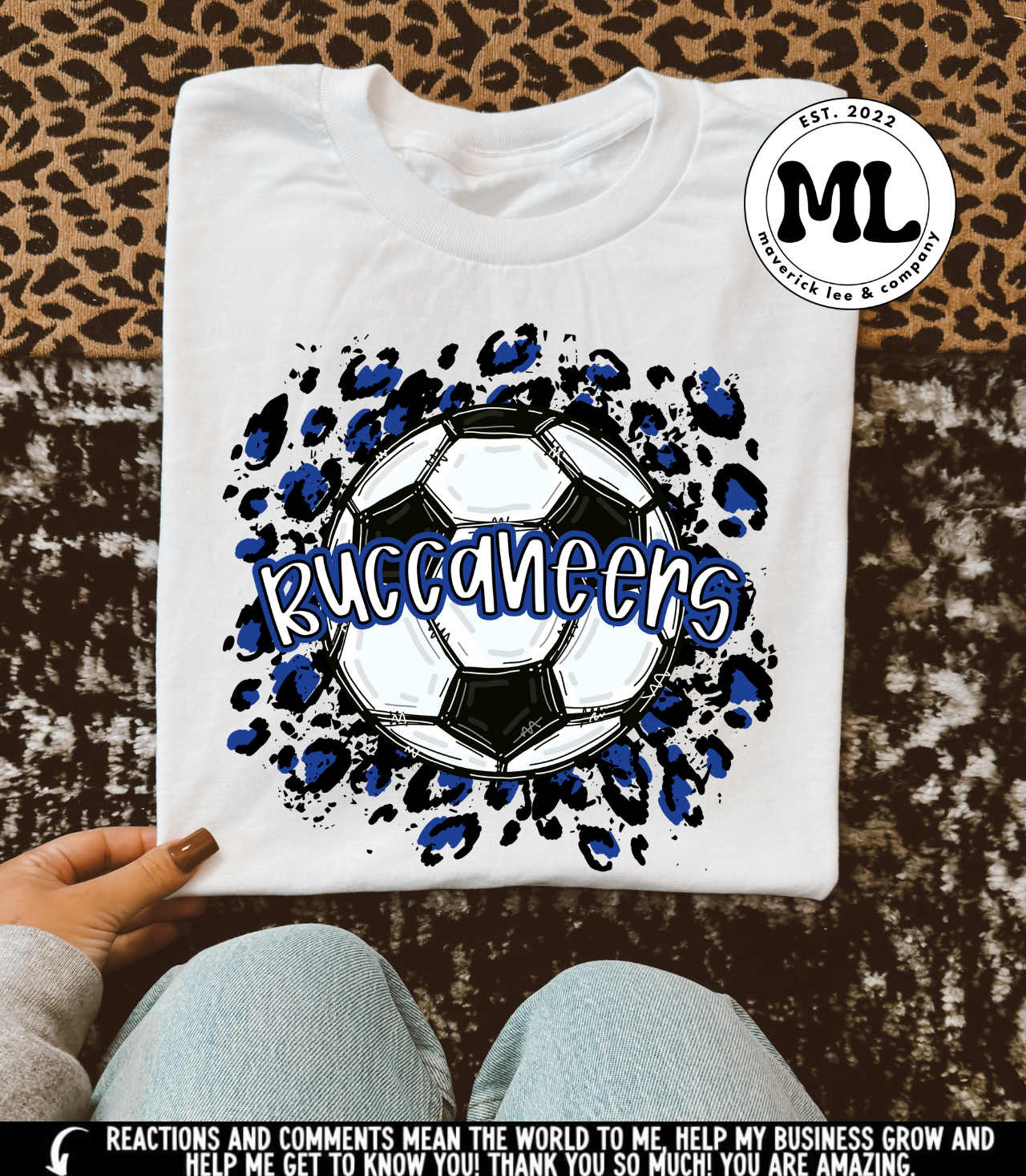 Buccaneers soccer cheetah