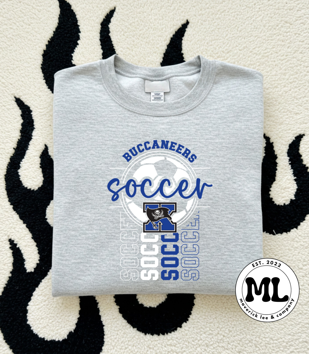 Buccaneers soccer – four lines