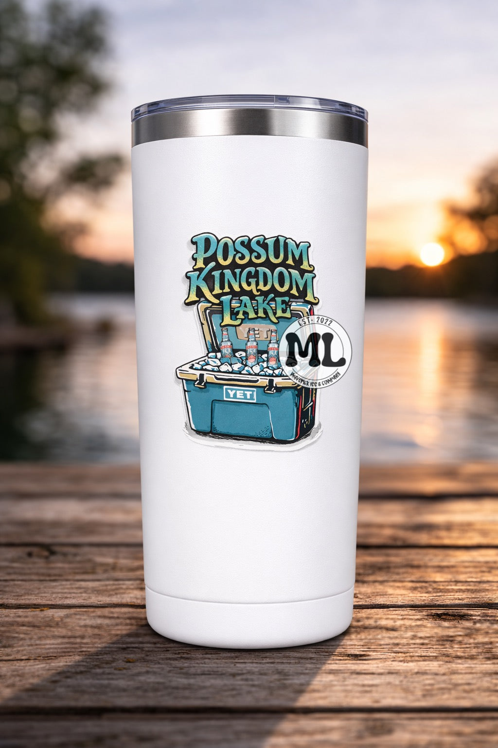 possum kingdom Lake 3”– UVDTF sticker