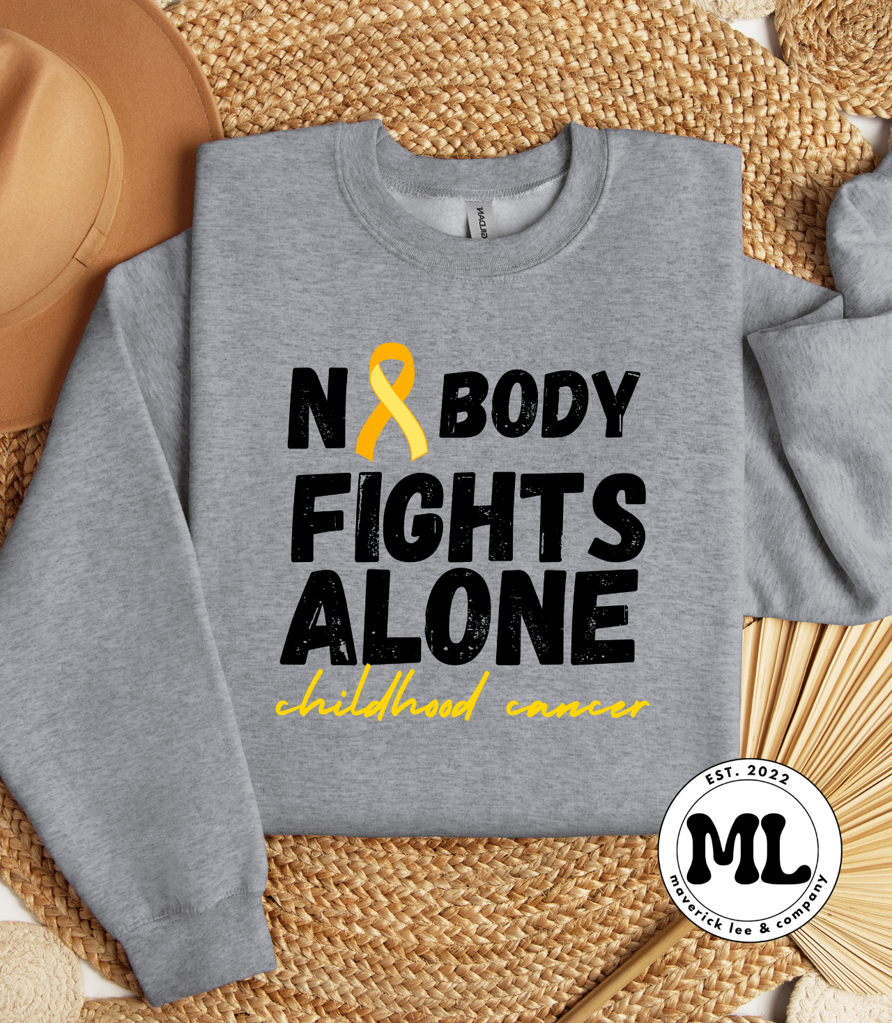Nobody fights alone childhood cancer