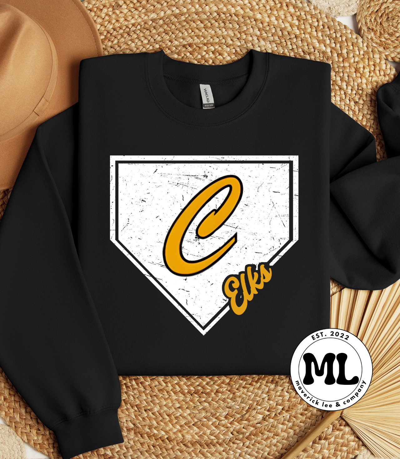 Centerville Elks home plate
