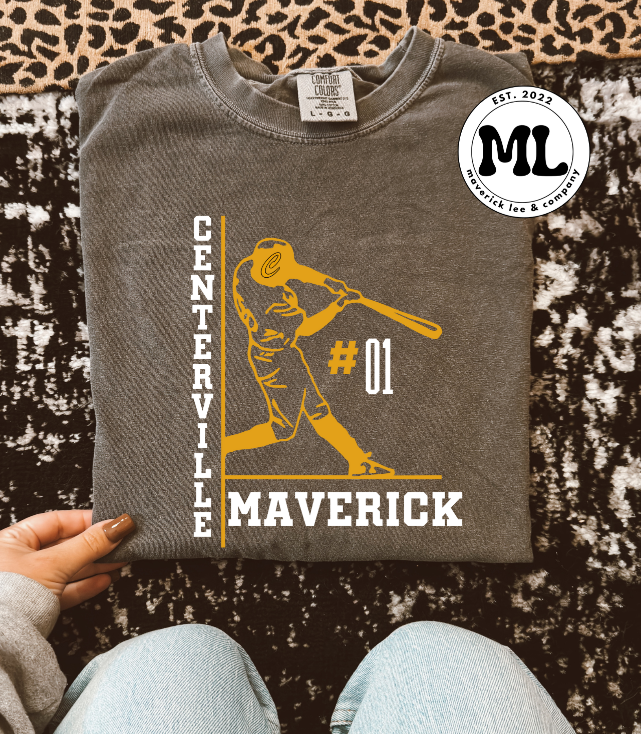 Centerville Elks custom batter