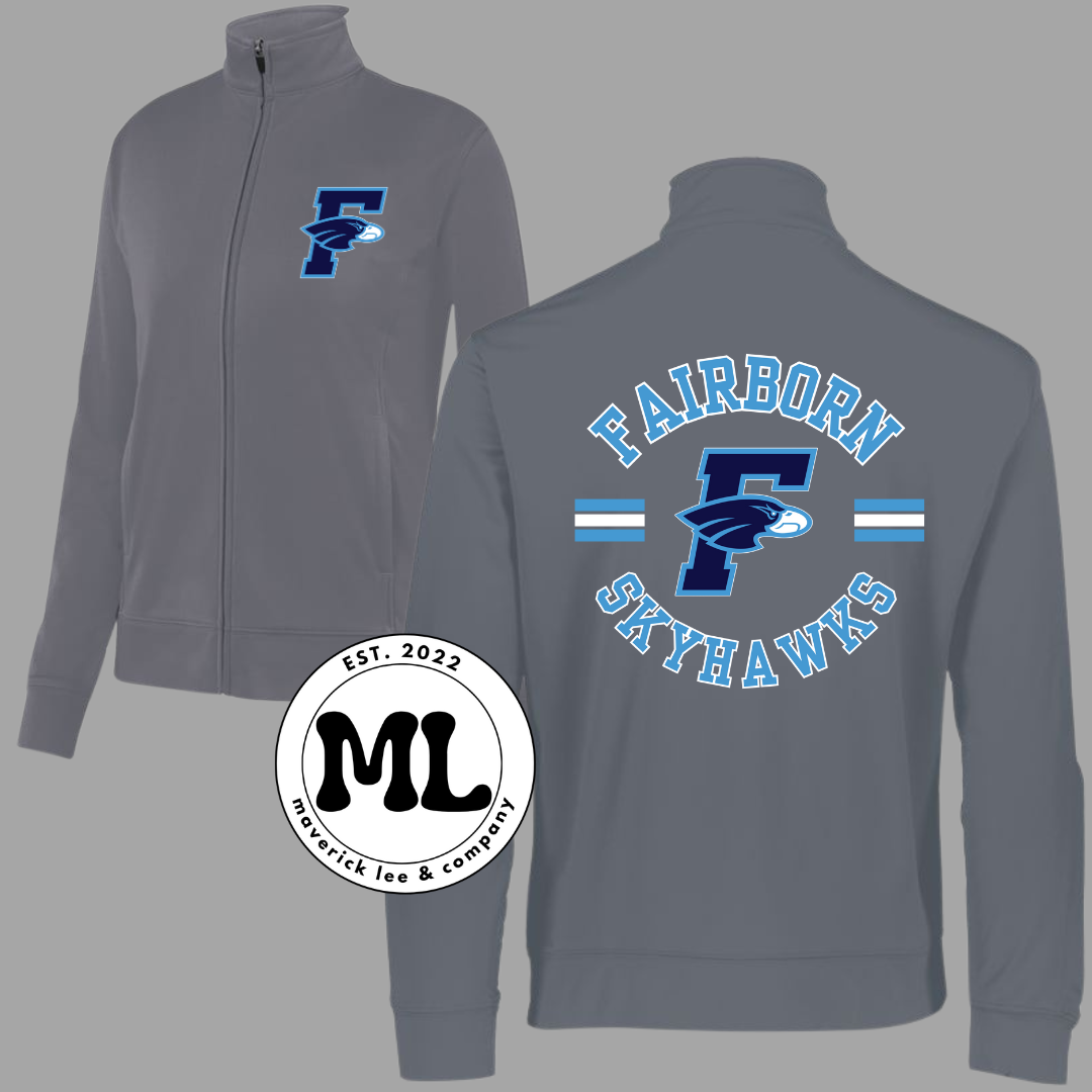 School spirit jacket - Circle + lines