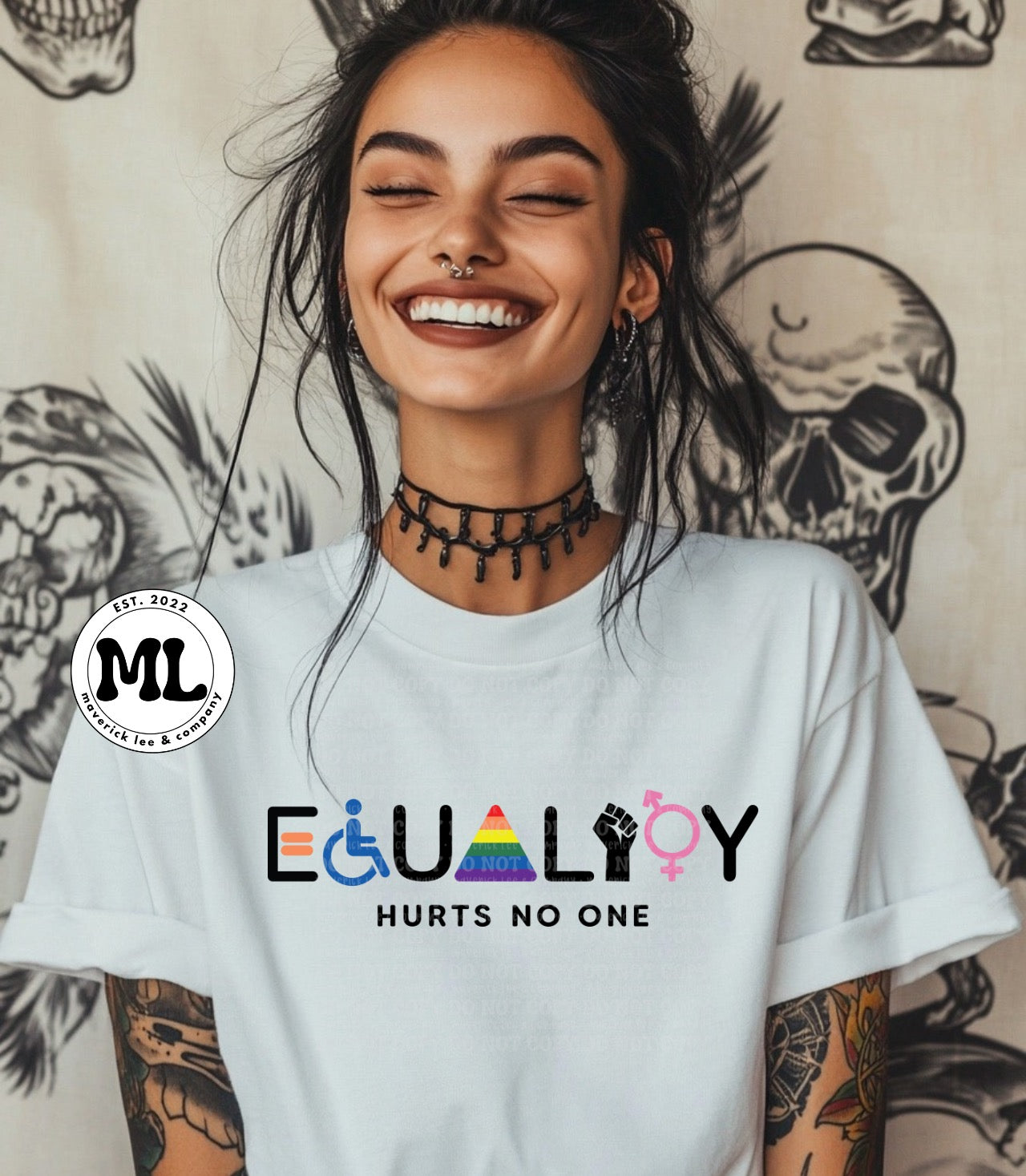 Equality hurts no one – black
