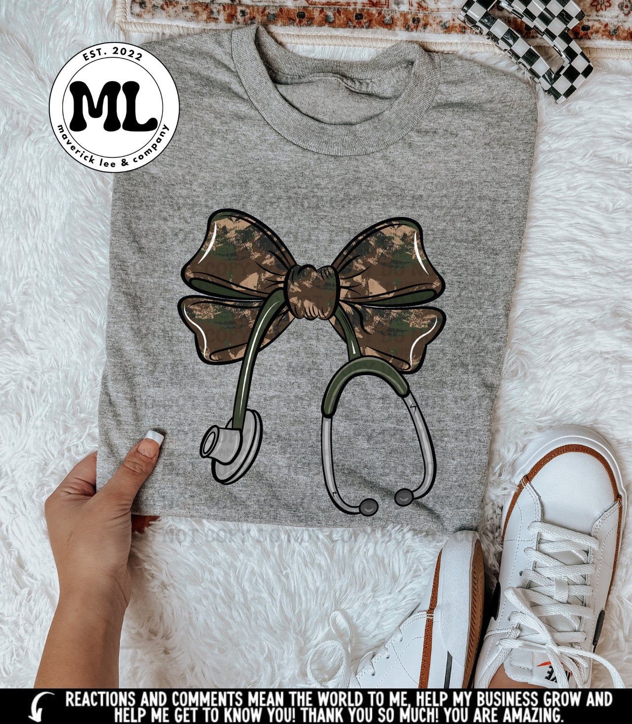 Camo stethoscope
