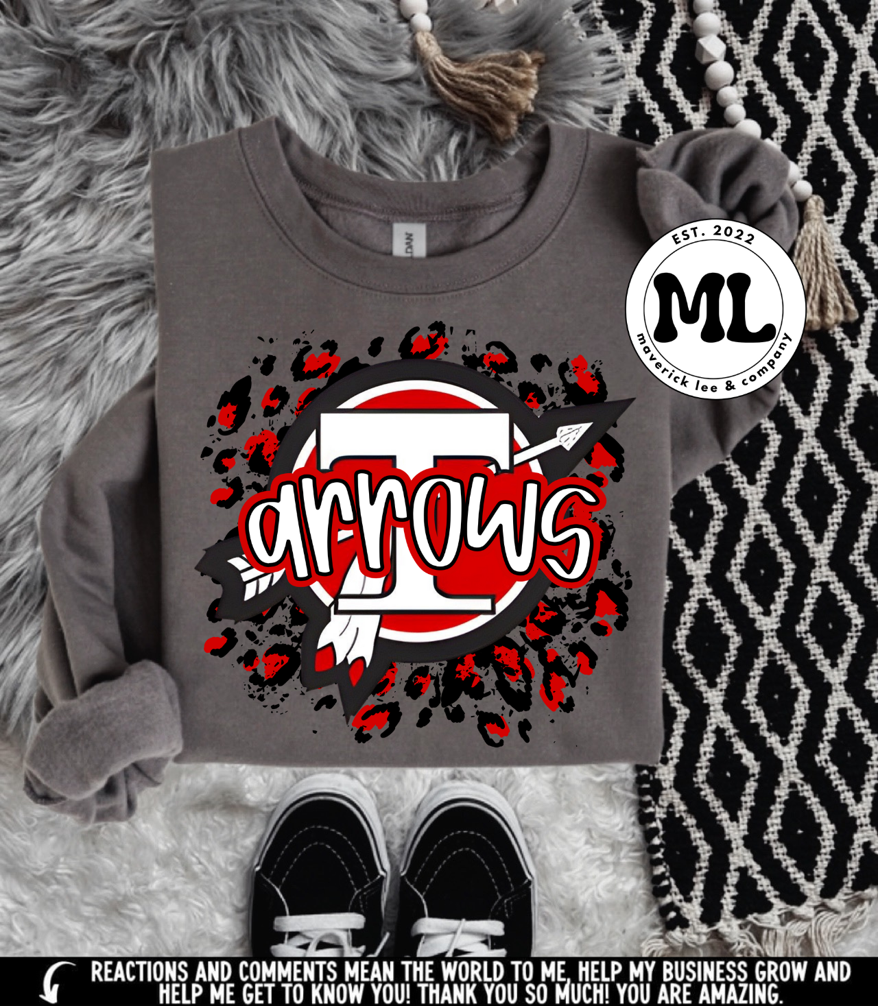 Arrows leopard splash