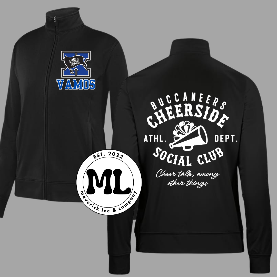 Buccaneers cheer jacket - cheer side, social club