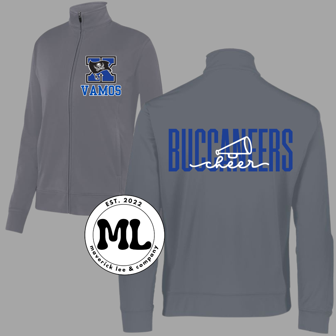 Buccaneers cheer jacket + logo