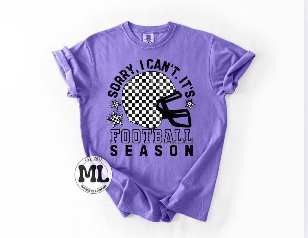 Sorry can’t football