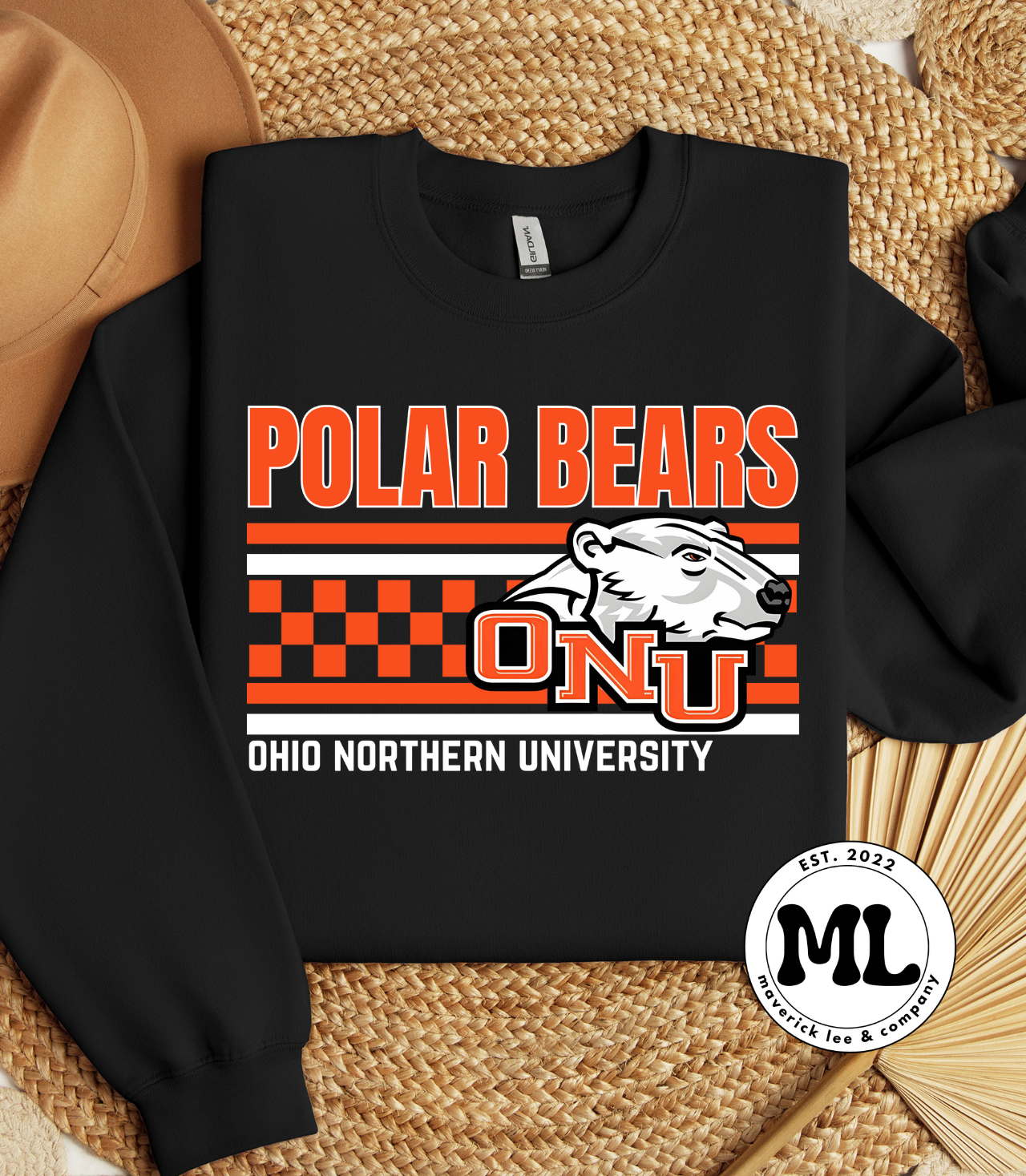 Polar bears checkered