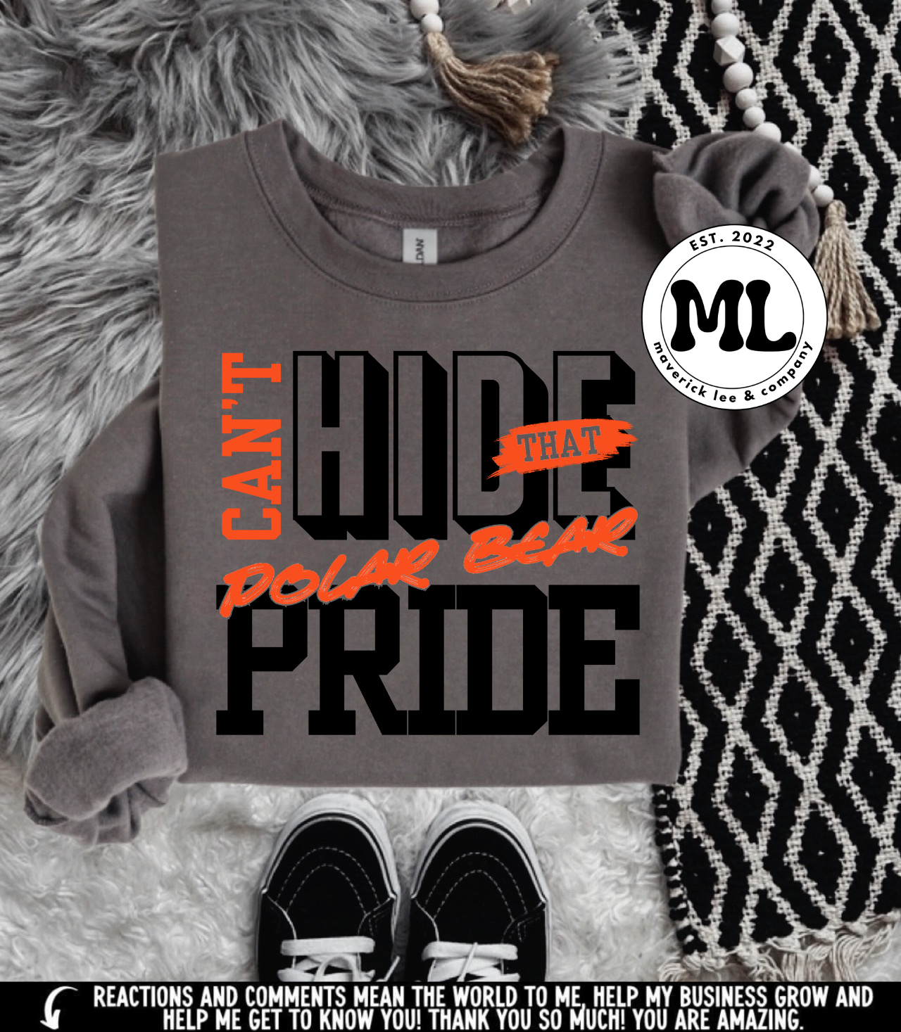 Can’t hide that polar bear pride