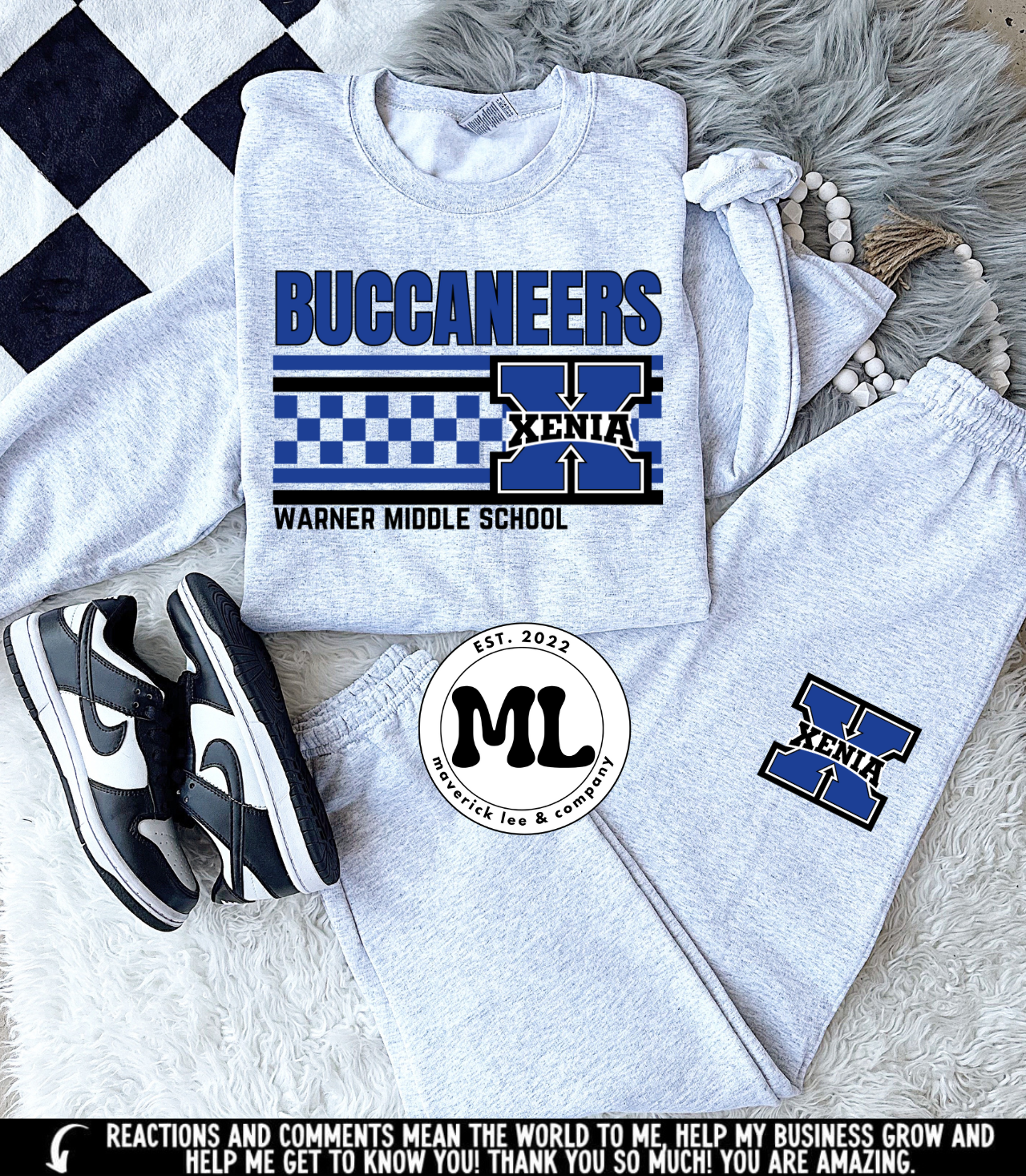 Warner Ash jogger set