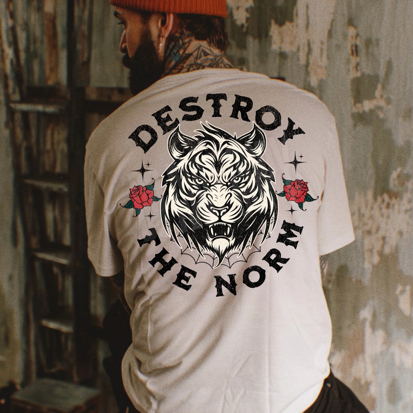 Destroy the norm - front + back
