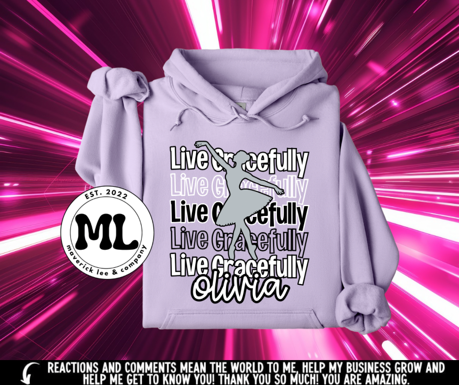 Scrolling live gracefully with custom name
